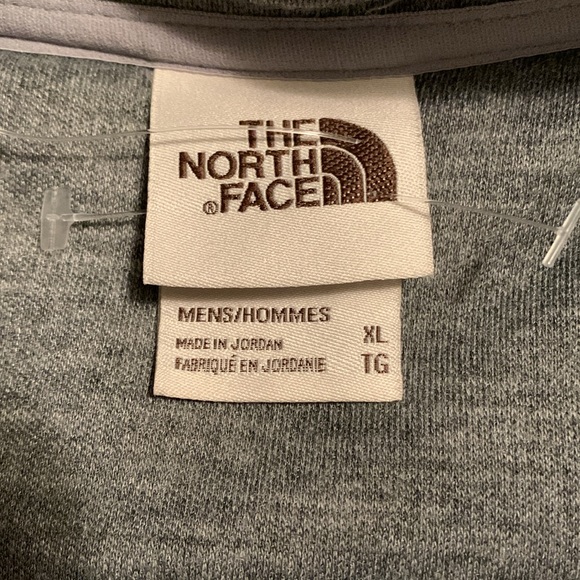 The North Face Mens Sherpa Patrol 1/4 Snap Pullover TNF Grey Heather XL Jacket - Picture 8 of 16